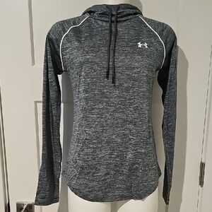 NWT Under Armour Velocity Gray Long Sleeve Hoodie